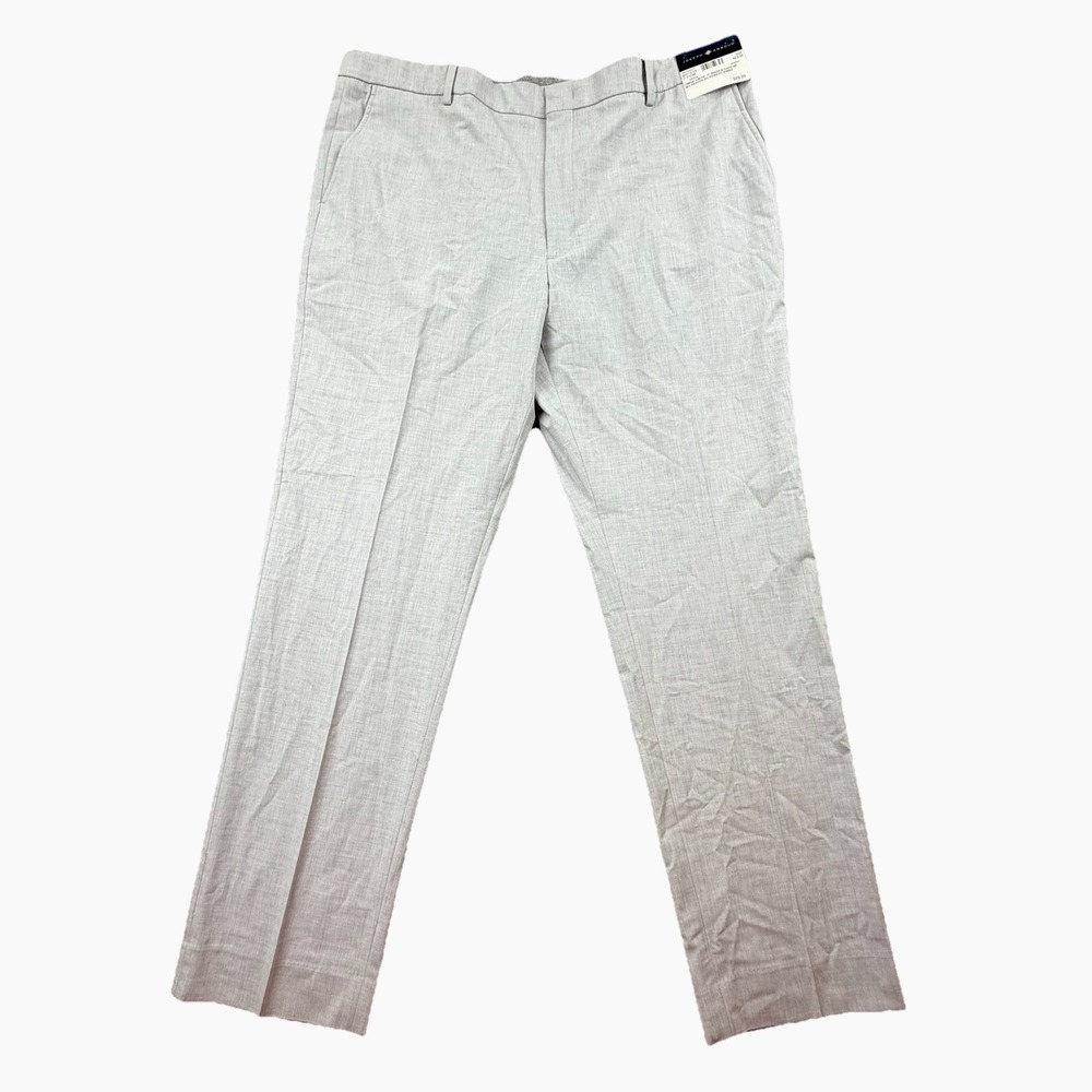 Joseph Abboud Dress Pants Light Gray‎ Comfort Waist 42x32 NWT